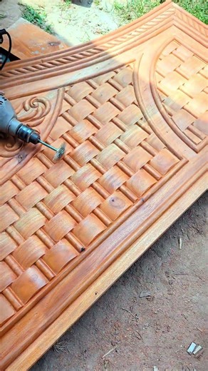 Beautiful 3D Wooden Bed Design 🛏️ | Next Level CNC Work #BedDesign #InteriorDesign #Shorts #Viral