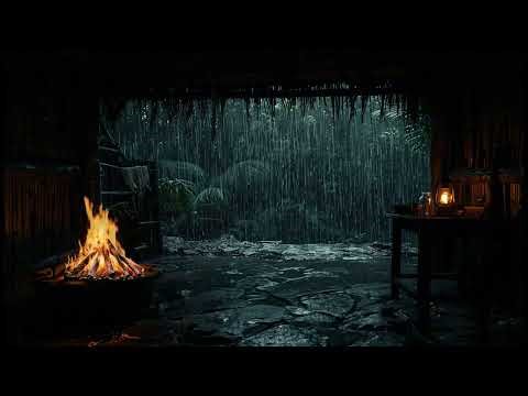 3 Hours of Rain: Rainy City Night Sounds for Deep Relaxation 🌙🌧️