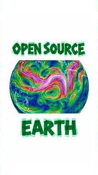 How earth turns forecast data into a moving wind globe