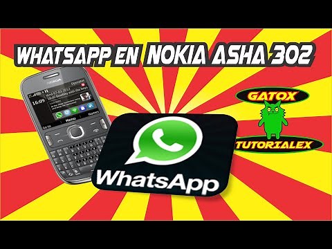 Como tener Whatsapp en NOKIA ASHA ALL VERSIONS 302✅
