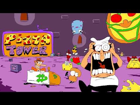 Pizza Tower - Full Game 101% Walkthrough (All P-Ranks)