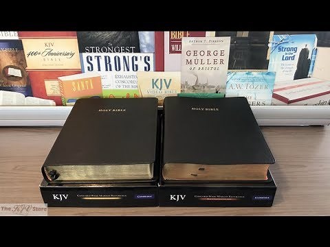KJV Concord Wide Margin Reference Bible (Cambridge)