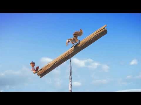 One Wrong Move… 😱😂 | Scrat vs Baby Scrat on a Tiny Stick 😂