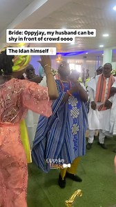 Tag your shy man🤣🤣 Some husbands actually surprised their wives on their wedding day ehnnnn. Of course we no leave any stone unturned here. Wedding day is to be enjoyed | Oppyjay Alaga
