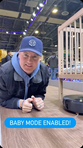 What's Inside? on Instagram: "Baby Care Mode is so good for Parents! This @narwalrobot Flow 2 uses Dual RGB cameras and VLA OmniVision Model to have the Ai model analyze and recognize almost any object! #narwalflow2 #ces2026 #robotvacuum"