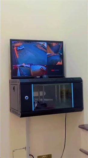 CCTV system setup completed. #foryou