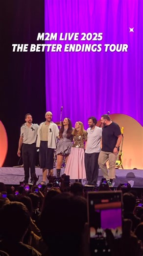 Speak Smatya Wathawathana on Instagram: "M2M Live 2025 The Better Endings Tour เพื่อนมัธยมฉันก็คือกรี๊ดกร๊าดกันหมด 😆 #เปรียวปี๊ค #M2M #TheBetterEndingsTour2025"