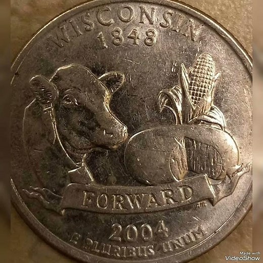 2004D & Wisconsin Quarter dollar Mint Error That Sold for big Money!!