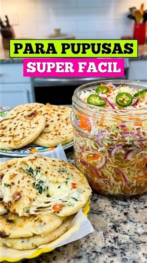 Curtido PERFECTO para pupusas, facil y crujiente