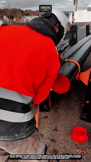 Pipe Threading Tool for Making Precise Threads on PE Pipes Best for Industry #tool