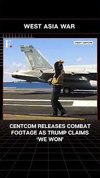 #FirstpostNews: U.S. Releases Footage of Combat Operations Against Iran | West Asia War