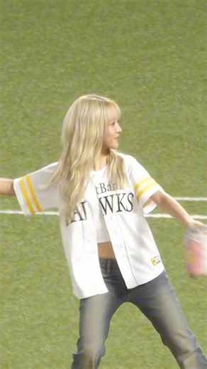 Kep1er HIKARUさん始球式⚾️2026年5月23日 PayPayドーム