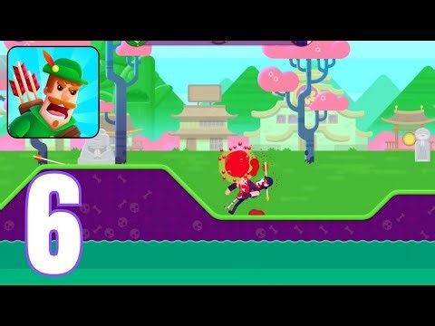 Bowmasters - Shooting Games - Gameplay Walkthrough (Android ios)