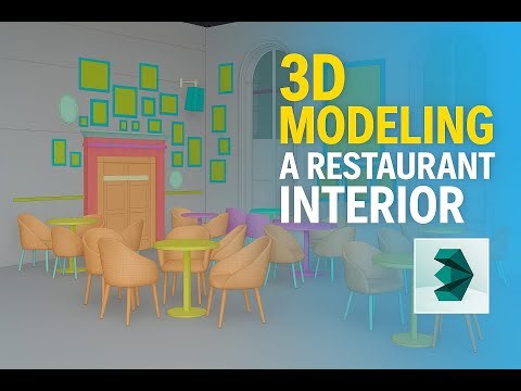 3D Modeling a Restaurant Interior in 3ds Max | Complete Tutorial