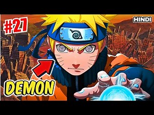 (27) He Awakens The Power Of Nine Tailed Monster Inside Him Explained in Hindi || Animity ||