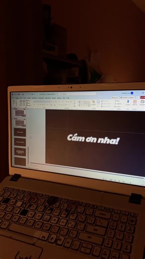 Hướng dẫn kết thúc slide PowerPoint phim Mai