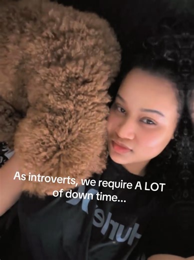 Downtime isn’t being lazy, it’s how introverts gain back energy after long weeks. Quiet walks, solo coffee runs, reading, dog time... that’s how we reset. Rest isn’t avoidance, it’s refueling. #fyp #weekend #introvert