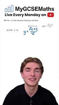 Inverse Functions | GCSE Maths 2026