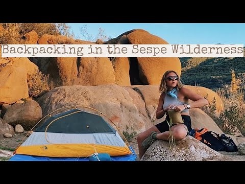 Backpacking in the Sespe Wilderness // Willett Hot Spring