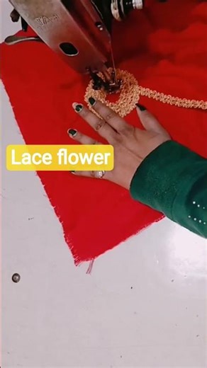 lace flower design stitching #fashion #shortvideo #viralshorts #trending #viral