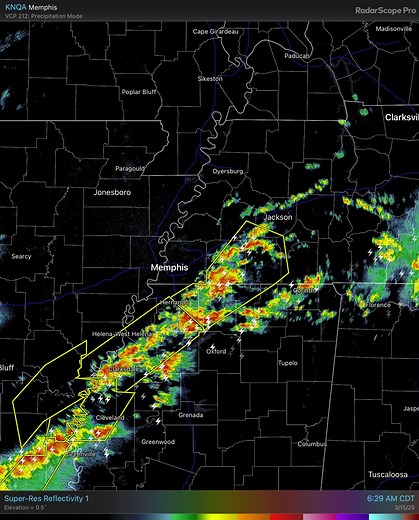 8:00 am Radar update: Storms have once again flared up in MS and TN in the past hour. Storm coverage will increase in and ahead of this line through the morning with all hazards at play today across MS and TN. So have multiple ways to receive alerts through this evening. | US National Weather Service Memphis Tennessee