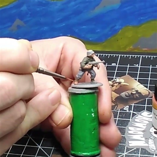 High Speed Short Painting 2 More Warlord Games Bolt Action German Grenadiers WWII Pt 3