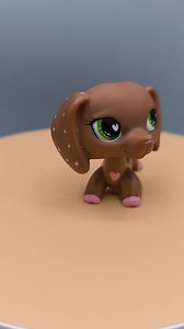 LPS Valentine's Day Dachshund #556, Authentic LPS, Vintage Pet Figurine, LPS Dog Collection - Etsy