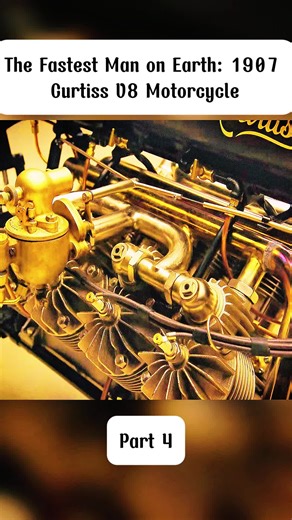 The Fastest Man on Earth: 1907 Curtiss V8 Motorcycle. Part 4 #jaylenocars #jaylenosgarage #jayleno #nilusound #