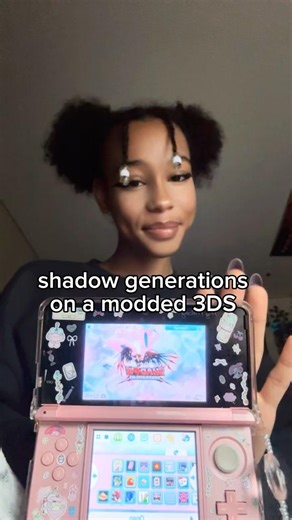 shadow generations on a modded 3DS!! #aynthor #nintendods #modded3ds #switch2 #retrogaming #homebrew