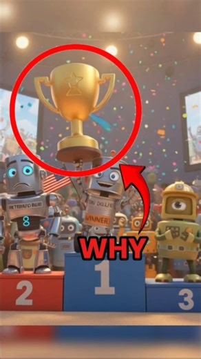 Cheap Robot, Huge Victory! #robot #racing #win #shorts