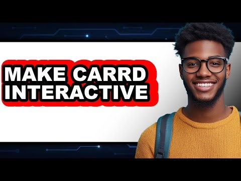 How to Make Carrd Interactive - Full Guide