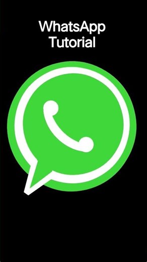 WhatsApp tutorial