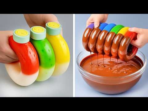 Best of Cake Recipe 🍰 Amazing Rainbow Chocolate Dessert | So Tasty