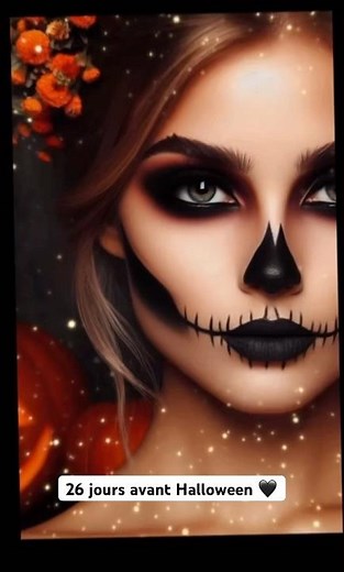 Maquillage Halloween 🎃 Transformations Terrifiantes et Faciles à Réaliser 🖤 🧙idée makeup