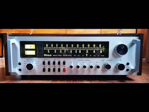 McIntosh MAC4100 AM/FM Stereo Receiver (1978-85)
