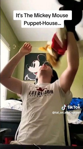 every time tal_on puppet gets throwing #tal_on #mickeymouse #donaldduck