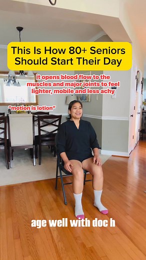 160K views · 2.6K reactions | 80+ Seniors must do in the morning #wellness #reels #physicaltherapy #senior #everyone #exercise #strength #fblifestyle #share | Doc H. | Facebook