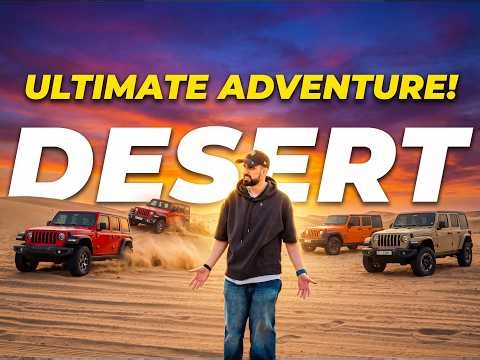 ULTIMATE Jeep Jamboree Desert Adventure! 🏜️ Epic Off-Road Action & Sand Dune Thrills