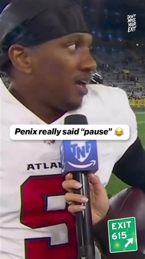 MICHAEL PENIX JR. WITH THE PAUSE! 😭🏈