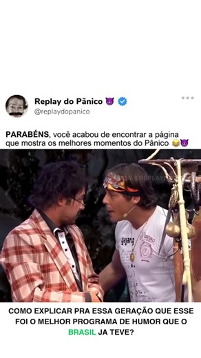 Melhores Momentos do Pânico na TV | Se você é fã do Programa Pânico, então deveria seguir nosso perfil. . . . . #humor😂 #humorista #comédia #virałpost #virałreels... | Instagram