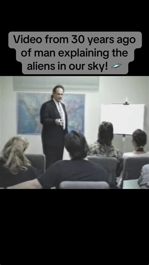 30 year old footage of man explaining the aliens flying around in our skies | Life in the garden