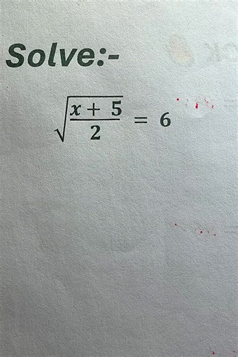 Solving Algebraic Equation #unstoapablestudy0111 #Mathematics #algebricexpression