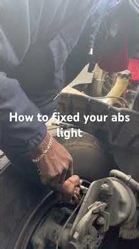 How to fix your ABS light 2019 freightliner