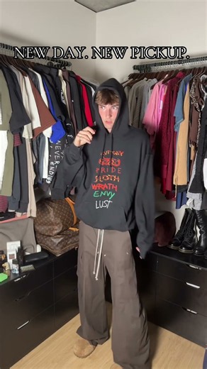 New VETEMENTS 7 deadly sins hoodie. #vêtements #7deadlysins #designer #fashion #streatwear