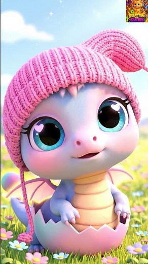 Baby Dragon - The Magical Egg Cracks #cuteanimals #heartmelting #adorablepets