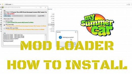 My Summer Car - How to install mods and Mod Loader - Games Info DB