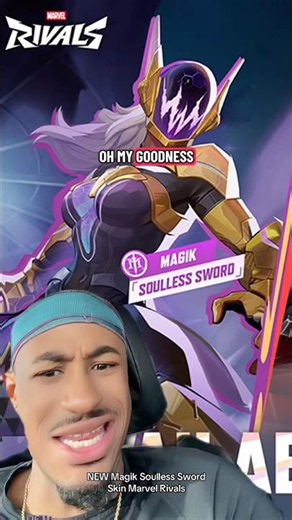 NEW Magik Soulless Sword Skin Marvel Rivals