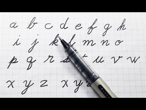 كيفية كتابة خط متصل | الدرس الثانى | تعلم فن الخط الانجليزى | كورس مميز لتحسين الخط الانجليزى