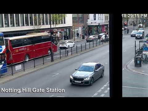 LIVE: Notting Hill Gate Station - London, England Live Webcam