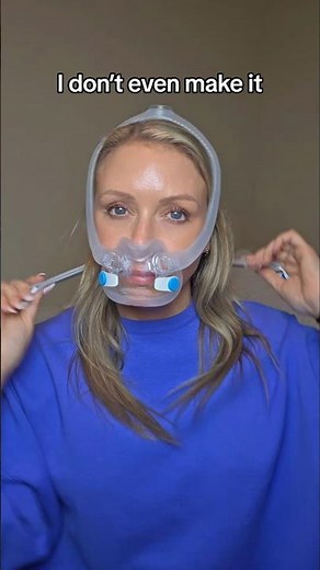 how fast i fall asleep with my cpap 😴
